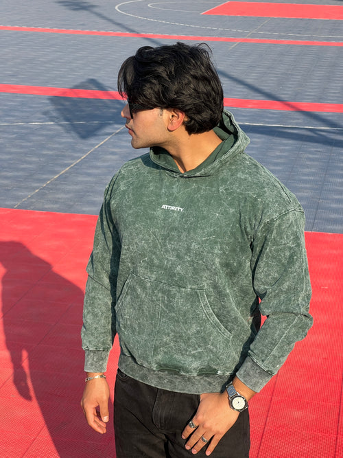 Moss Wash Hoodie